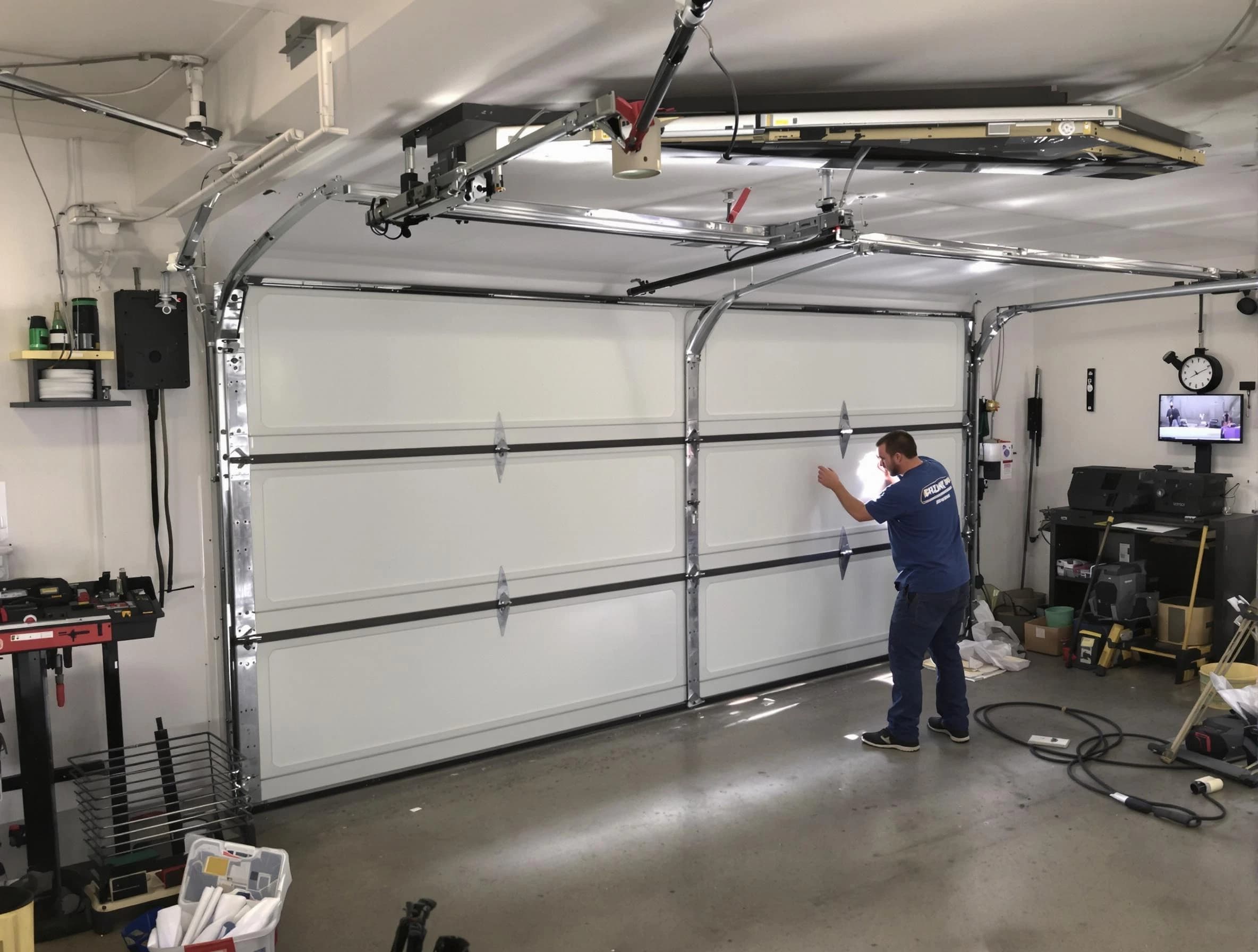 Professional garage door repair service by Williamsburg Garage Door Repair in Williamsburg