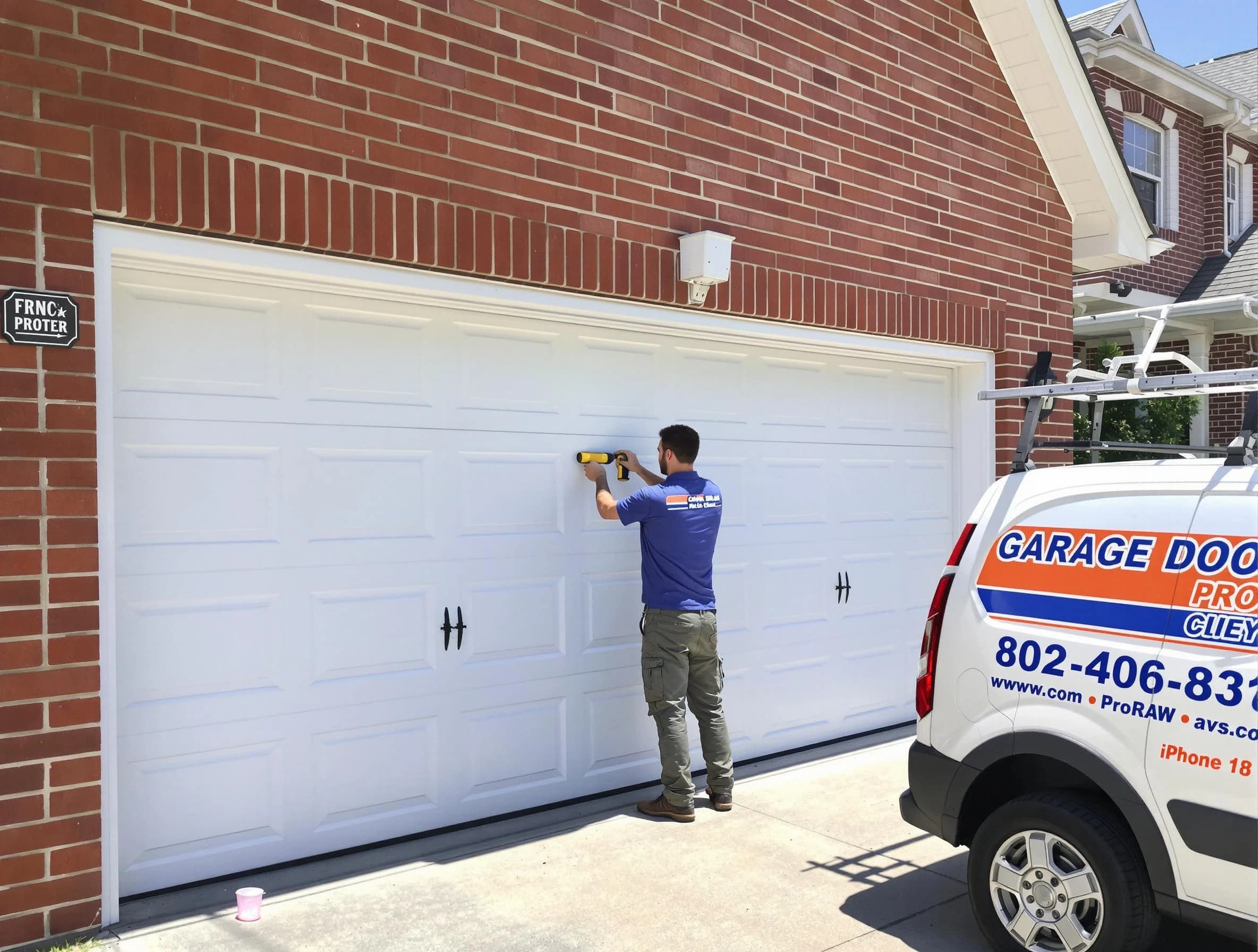 Local garage door repair service by Williamsburg Garage Door Repair in Williamsburg