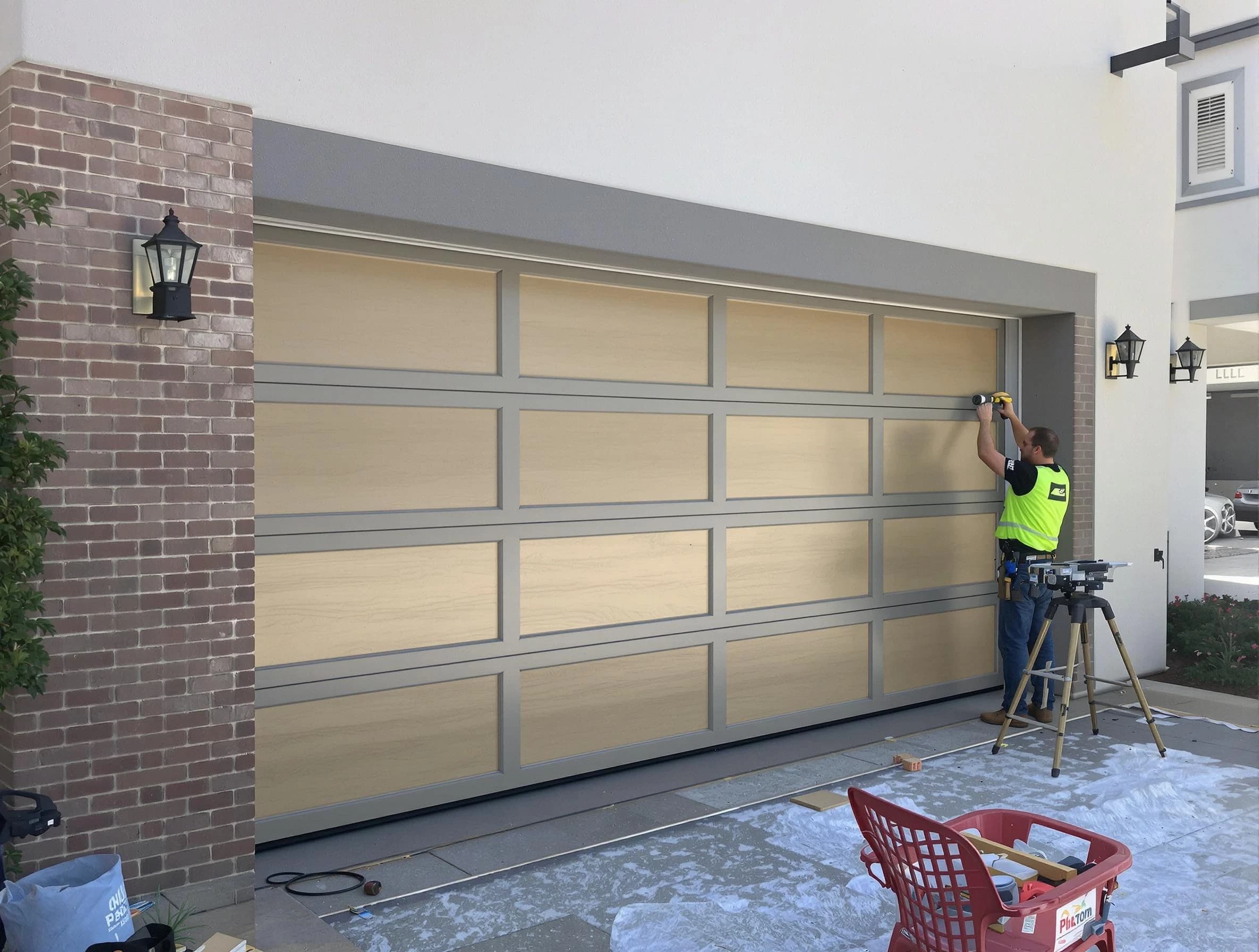Garage door replacement service by Williamsburg Garage Door Repair in Williamsburg