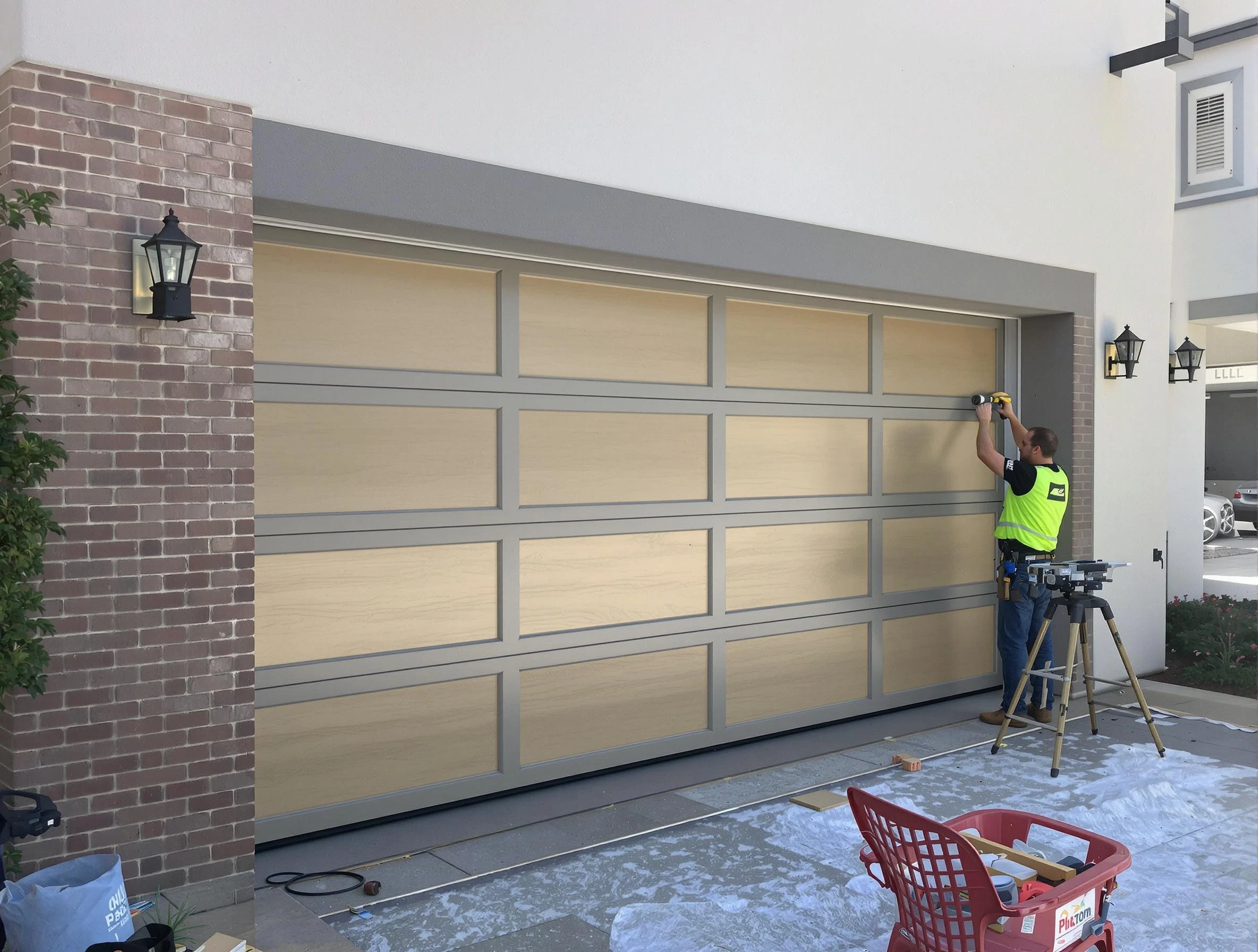 Garage door replacement service by Williamsburg Garage Door Repair in Williamsburg