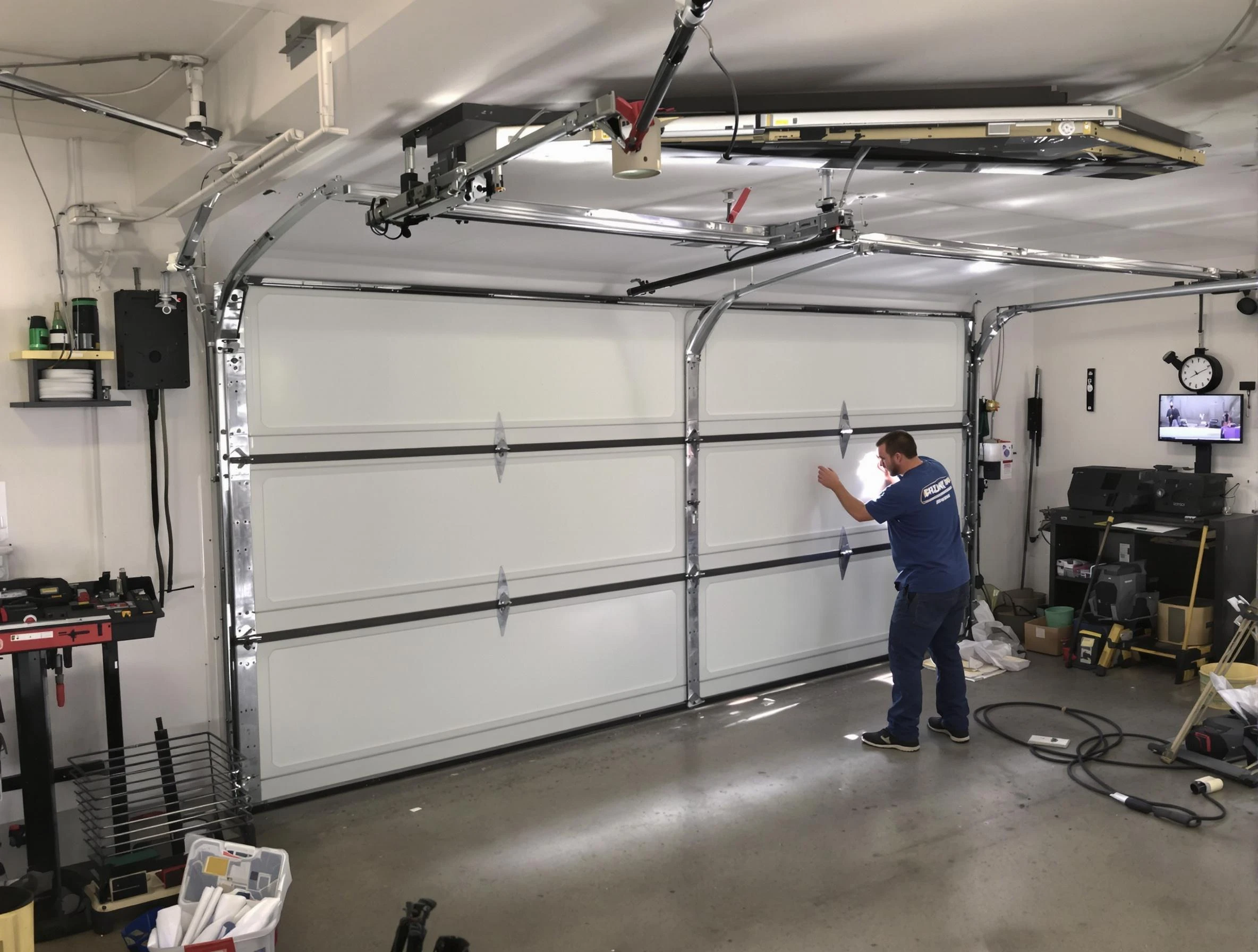 Professional garage door repair service by Williamsburg Garage Door Repair in Williamsburg