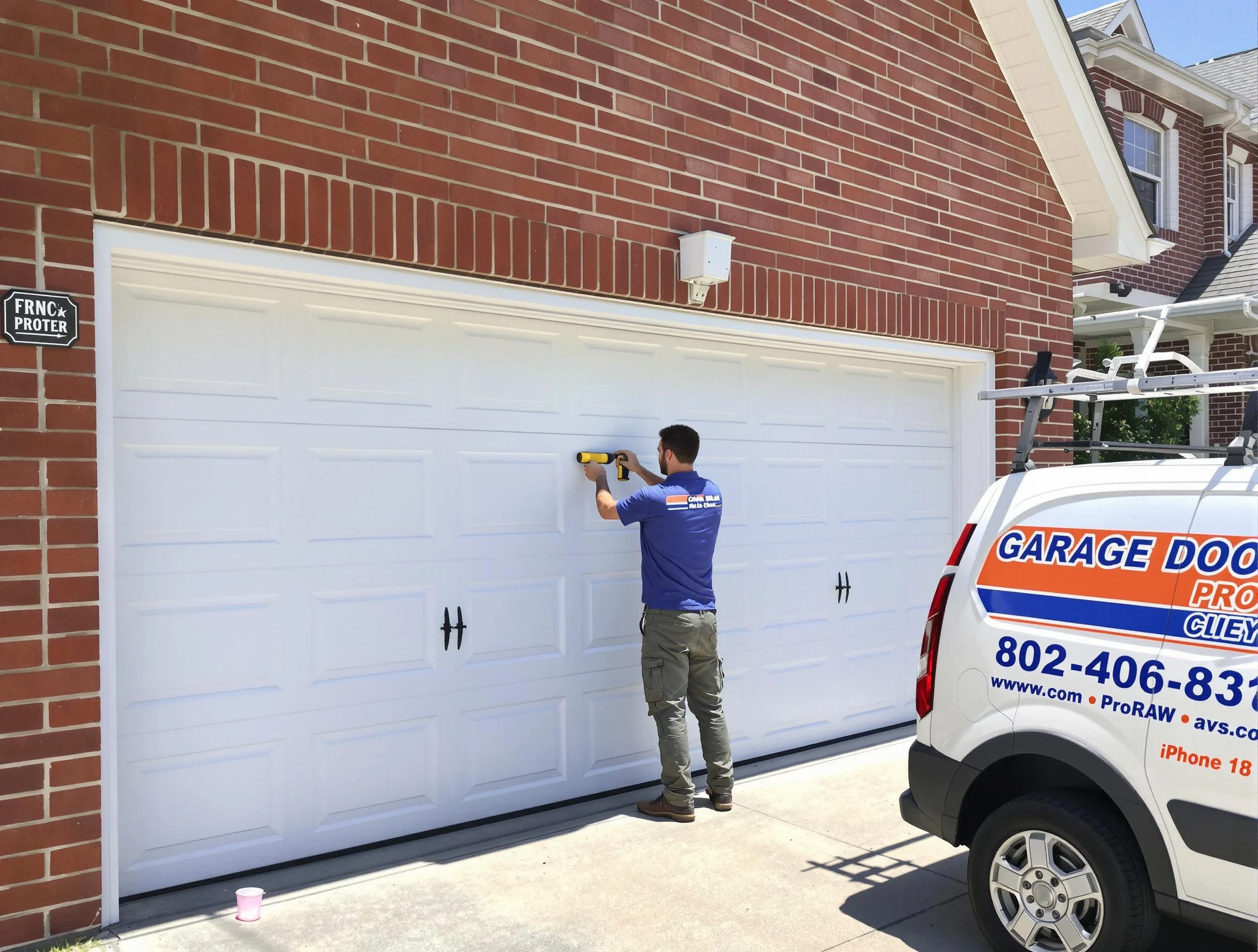 Local garage door repair service by Williamsburg Garage Door Repair in Williamsburg